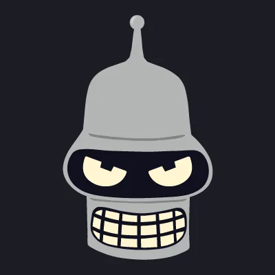 Bender Bending Rodríguez, illustration by Walid Sodki