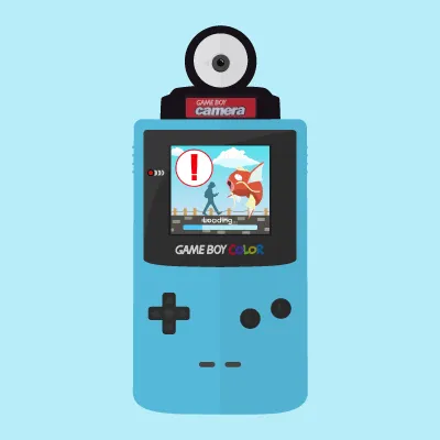 Game Boy Go, illustration by Walid Sodki