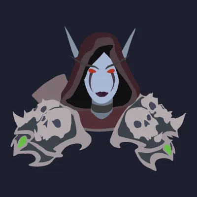 Sylvanas Windrunner, illustration by Walid Sodki