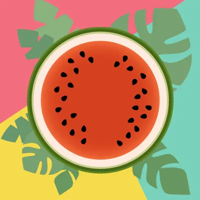 tropical, illustration by Walid Sodki