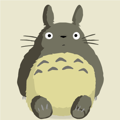 Illustration of Totoro