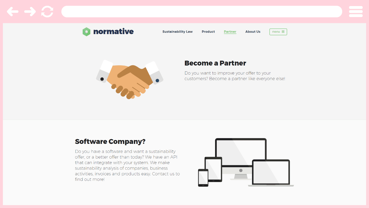 Normative website